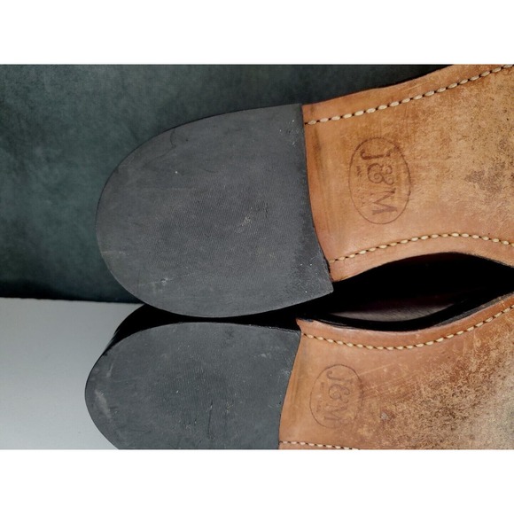 Johnston & Murphy Aristocraft USA Made Cordovan Leather Penny Loafer US 12 A - Picture 7 of 14